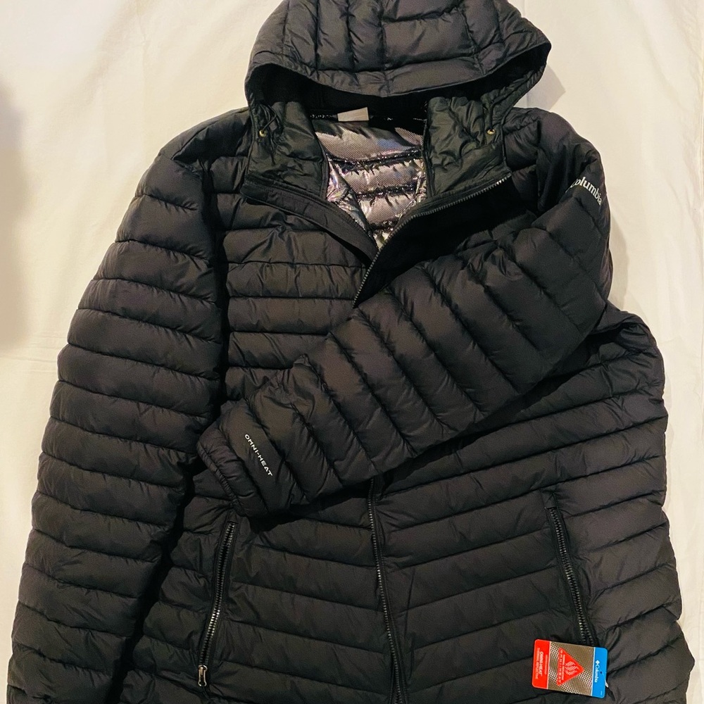 Columbia Midnight Black Quilted Jacket